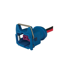 PORTAFICH FICHA 2 VIAS SENSORES VARIOS AZUL  