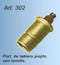 PORTAFICH PORTALAMPARA TABLERO PIOJITO C/TORNILLO  