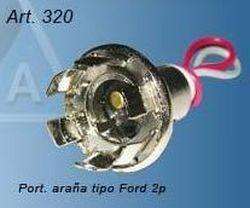 PORTAFICH PORTALAMPARA ARAÑA T/FORD 2 POLOS  