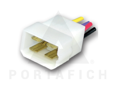 PORTAFICH FICHA 4 VIAS HEMBRA UNIV.  