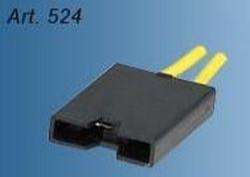 PORTAFICH PORTAFUSIBLE AEREO FICHA PLANO STD CABLE 1MM  