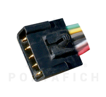 PORTAFICH FICHA 5 VIAS HEMBRA RENAULT L/CRISTAL-L/PARABRIZA  