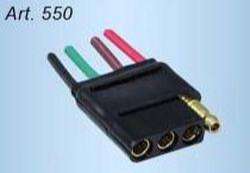 PORTAFICH FICHA PLANA 4 VIAS- 1 MACHO 3 HEMBRAS  