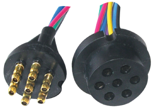 PORTAFICH FICHA 7 VIAS INYECTADA NYLON JGO  