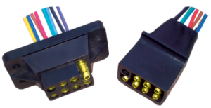 PORTAFICH FICHA 8 VIAS INYECTADA NYLON JGO  