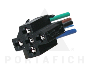 PORTAFICH FICHA 5 VIAS LINEA VW VARIOS USOS  