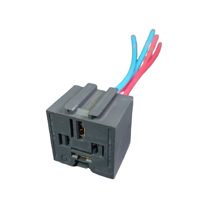 PORTAFICH FICHA 4 VIAS P/MICRO RELAY 70AMP