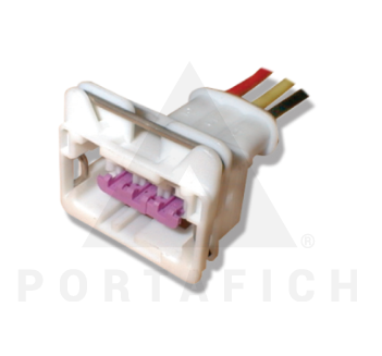 PORTAFICH FICHA 3 VIAS BULBO ELECTRO PEUGEOT-CITROEN  