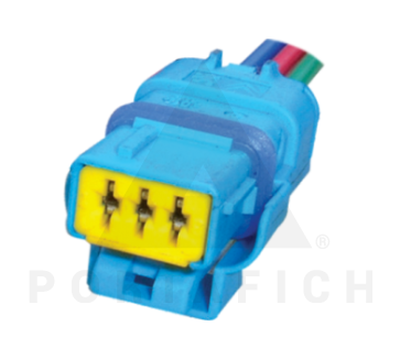 PORTAFICH FICHA 3 VIAS SENSORES VARIOS PEUGEOT-CITROEN  