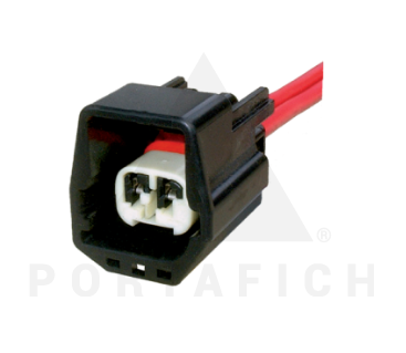 PORTAFICH FICHA 2 VIAS SENSORES VARIOS FORD-VW  