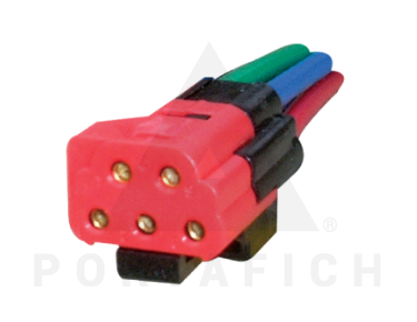 PORTAFICH FICHA 5 VIAS VANO MOTOR FORD  