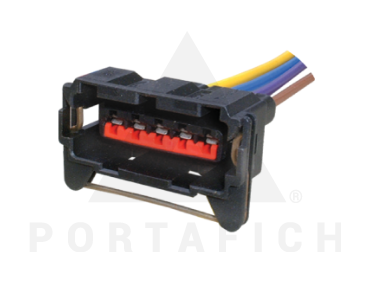 PORTAFICH FICHA 5 VIAS TEMPORIZ/MOD INYEC ELECT T/BOSCH  