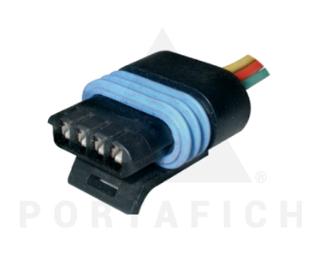 PORTAFICH FICHA 4 VIAS SENSOR PEUGEOT  