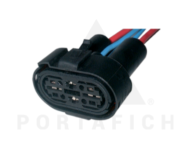 PORTAFICH FICHA 4 VIAS ELECTROVENTILADOR POLO  