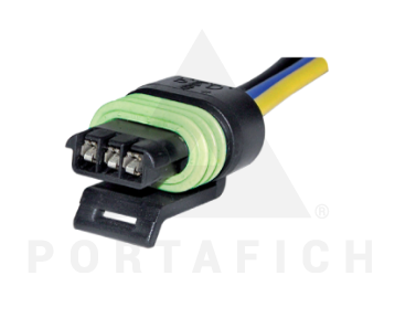 PORTAFICH FICHA 3 VIAS SENSOR MARIPOSA MARELLI  