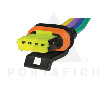 PORTAFICH FICHA 4 VIAS MOTOR PASO A PASO MARELLI  