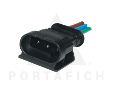 PORTAFICH FICHA 3 VIAS ELECTROVENTILADOR RENAULT  