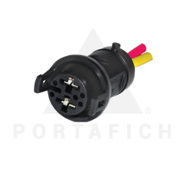 PORTAFICH FICHA 2 VIAS MACHO ELECTROVENTILADOR VW  