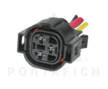 PORTAFICH FICHA 3 VIAS BULBO ELECTRO POLO  