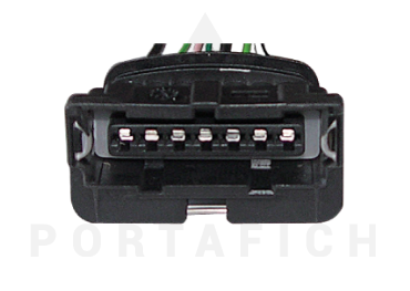 PORTAFICH FICHA 7 VIAS MODULO ELECTRONICO  VW  
