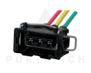 PORTAFICH FICHA 3 VIAS BULBO VW  