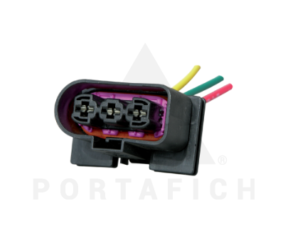 PORTAFICH FICHA 3 VIAS ELECTROVENTILADOR GOL III-GOLF  