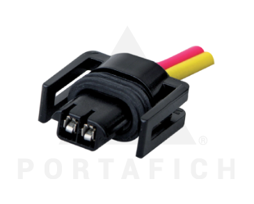 PORTAFICH FICHA 2 VIAS CARBURADOR MONOPUNTO FIAT  