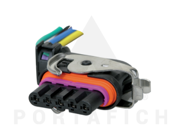 PORTAFICH FICHA 5 VIAS REGULULADOR BOSCH M-BENZ ELECT.  