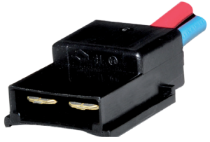 PORTAFICH FICHA 2 VIAS MACHO LLAVE CONTACTO RENAULT  