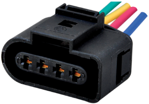 PORTAFICH FICHA 4 VIAS SONDA LAMBDA-BOBINA GOL III  