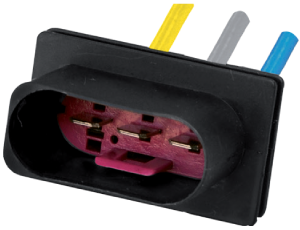 PORTAFICH FICHA 3 VIAS ELECTRTOVENTILADOR VW  