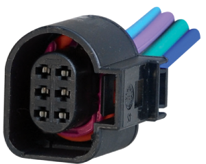 PORTAFICH FICHA 6 VIAS ACELERADOR ELECT. GOL-FOX-POLO-GOLF  