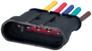 PORTAFICH FICHA 5 VIAS SENSOR INYECCION ELECT.FIAT  