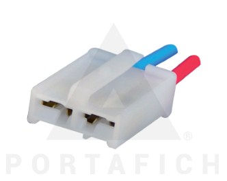 PORTAFICH FICHA 2 VIAS BOMBA COMBUSTIBLE BOSCH  