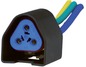 PORTAFICH FICHA 3 VIAS INTERRUPTOR M/A ESCOR-KA  