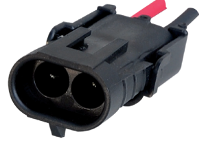 PORTAFICH FICHA 2 VIAS SENSOR LUZ OMNIBUS CAMION VW  