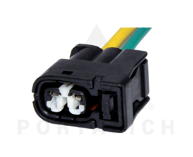 PORTAFICH FICHA 2 VIAS BOBINA ENCENDIDO RENAULT LAPIZ  