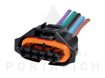 PORTAFICH FICHA 5 VIAS SENSOR MAF VW-FORD  