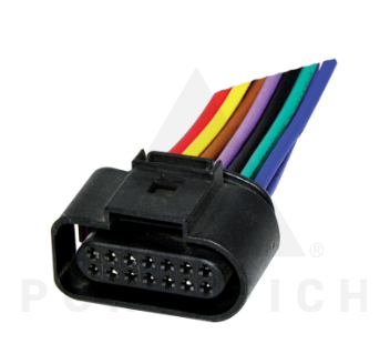 PORTAFICH FICHA 14 VIAS CAJA DE CONTROL ELECTRO VW  