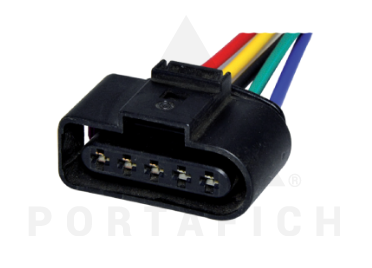 PORTAFICH FICHA 5 VIAS SENSOR MAF VW-FORD  