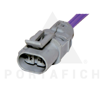 PORTAFICH FICHA 2 VIAS SENSORES Y FAROS MEGANE-LAGUNA  