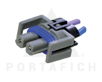 PORTAFICH FICHA 2 VIAS MOTOR A/A BOMBA COMBUSTIBLE GM  