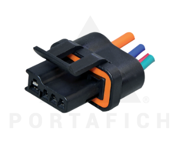 PORTAFICH FICHA 4 VIAS ALTERNADOR DELCO GM  