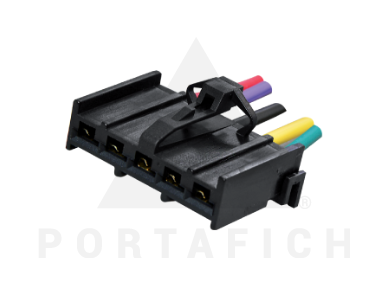PORTAFICH FICHA 5 VIAS INYECCION ELECTRONICA  