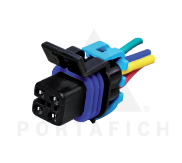 PORTAFICH FICHA 4 VIAS BOBINA-COMBUSTIBLE  