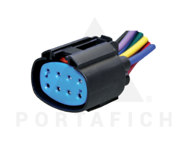 PORTAFICH FICHA 8 VIAS INYECCION ELECTRONICA  