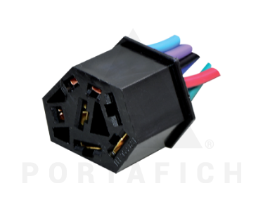 PORTAFICH FICHA 7 VIAS CONMUTADOR IGNICION VW  