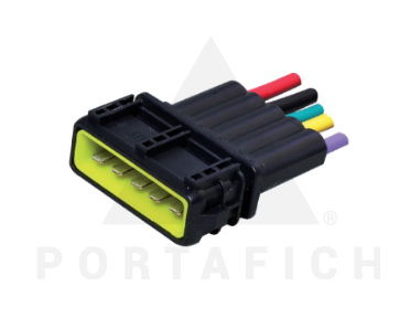 PORTAFICH FICHA 5 VIAS CONTRAFICHA 695  