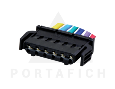 PORTAFICH FICHA 6 VIAS VW FOX GOL  
