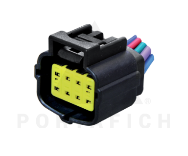 PORTAFICH FICHA 8 VIAS SERIE J ECONOSEAL  